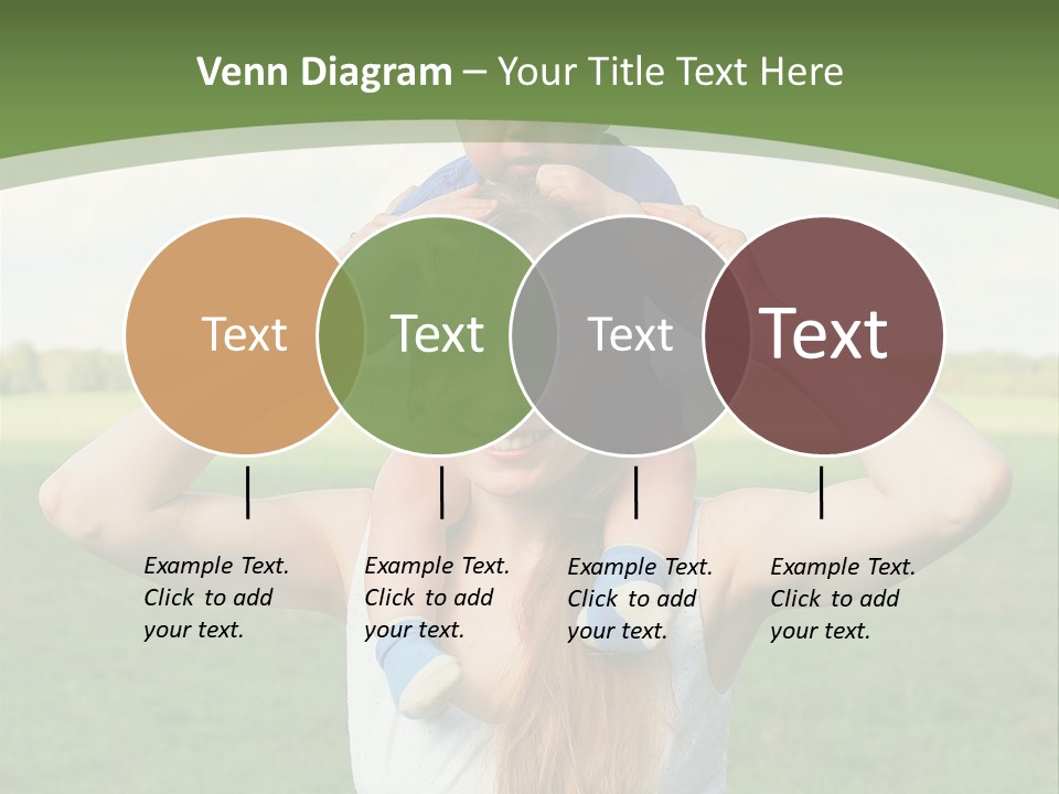 Smile Female Kid PowerPoint Template