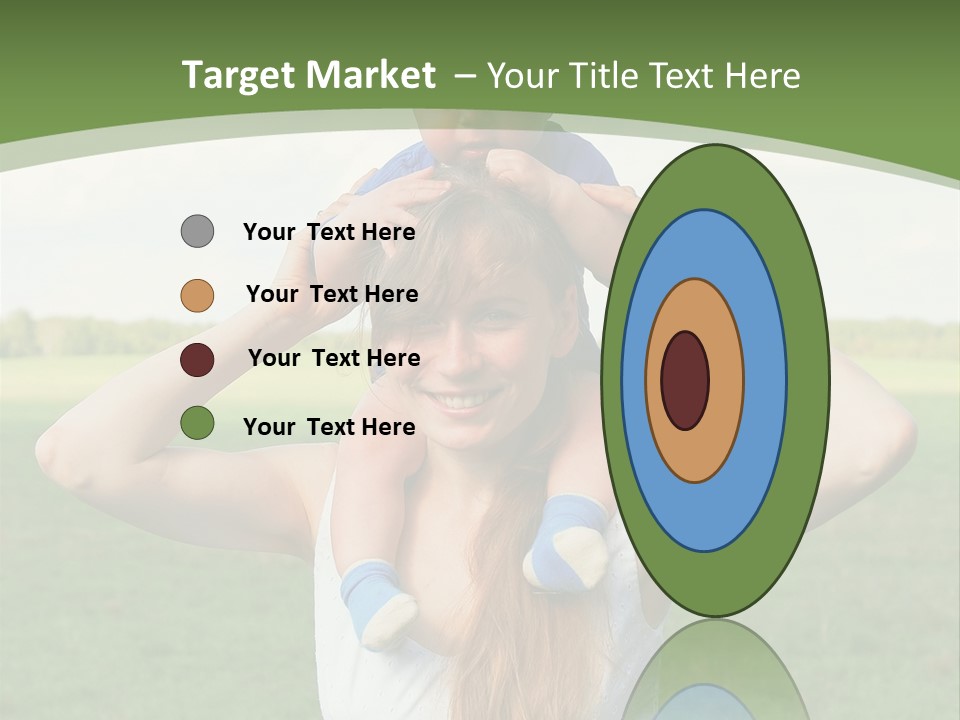 Smile Female Kid PowerPoint Template