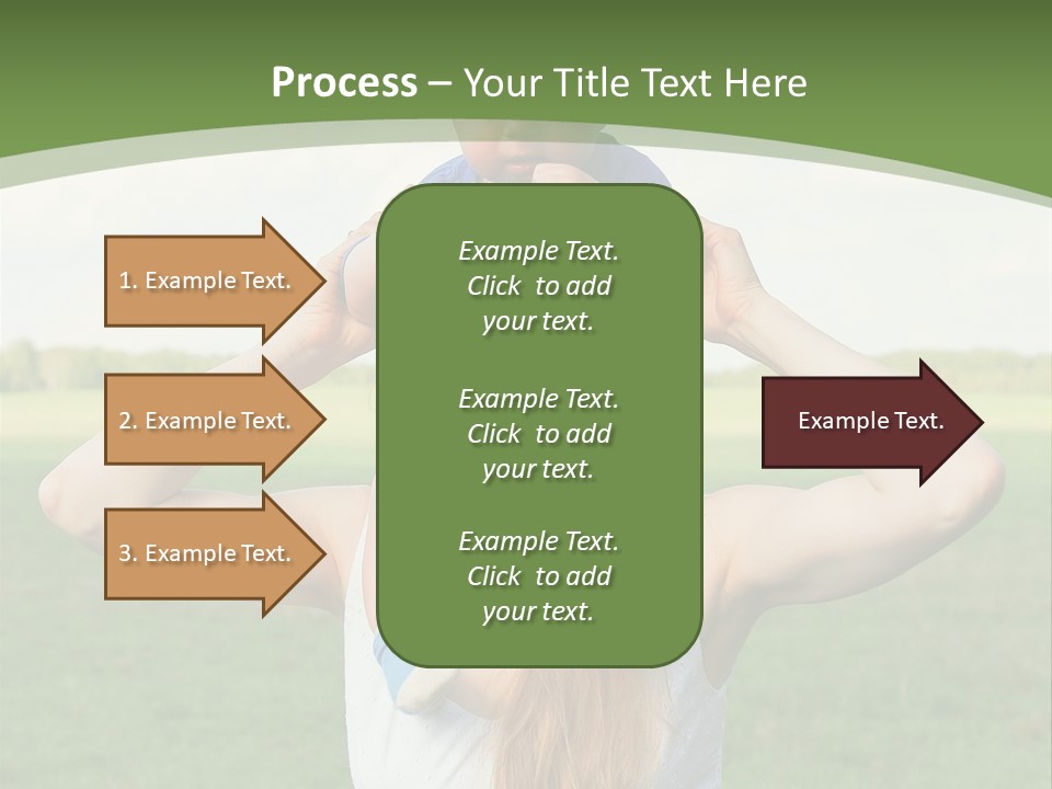 Smile Female Kid PowerPoint Template