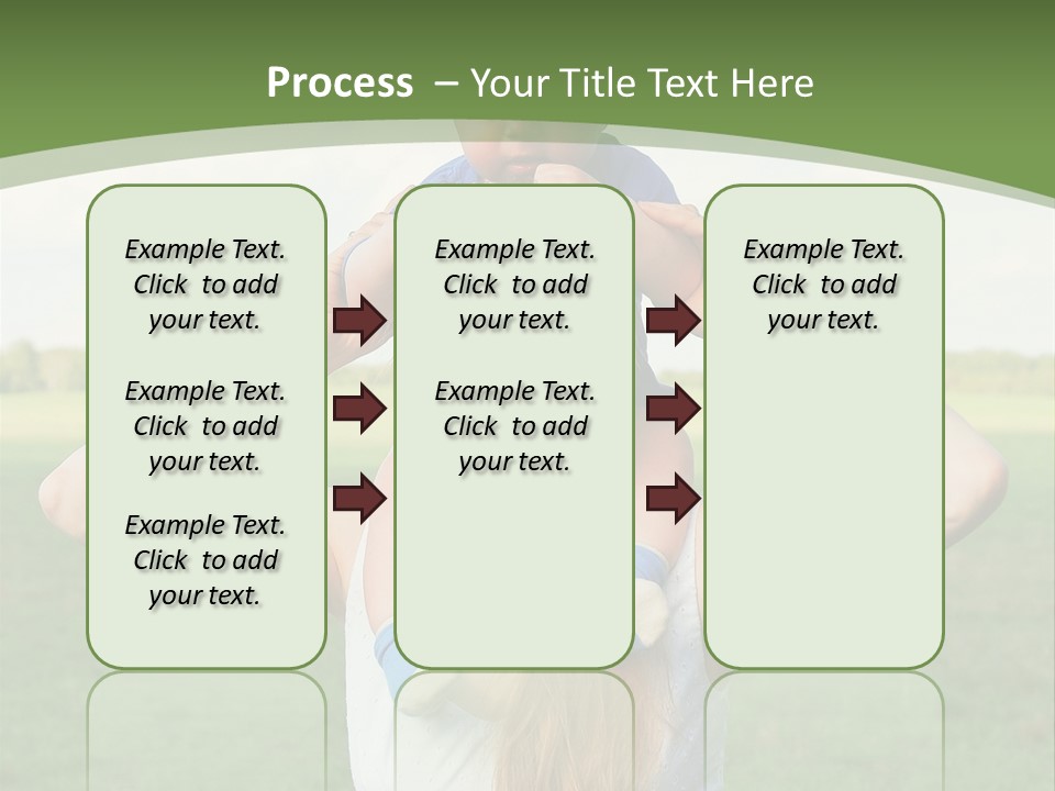 Smile Female Kid PowerPoint Template