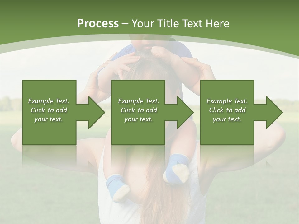 Smile Female Kid PowerPoint Template