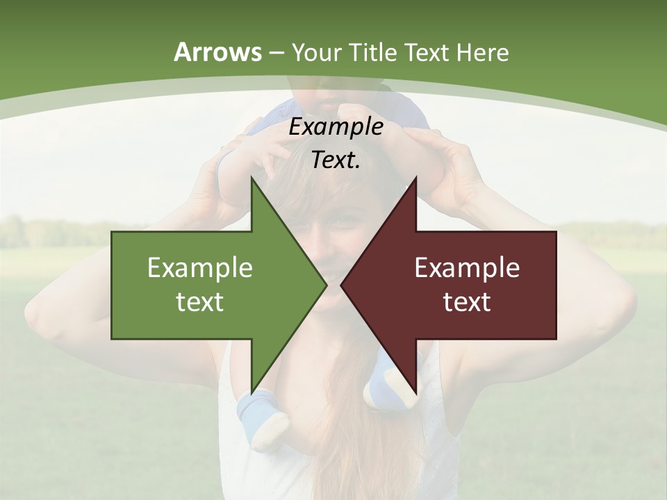 Smile Female Kid PowerPoint Template