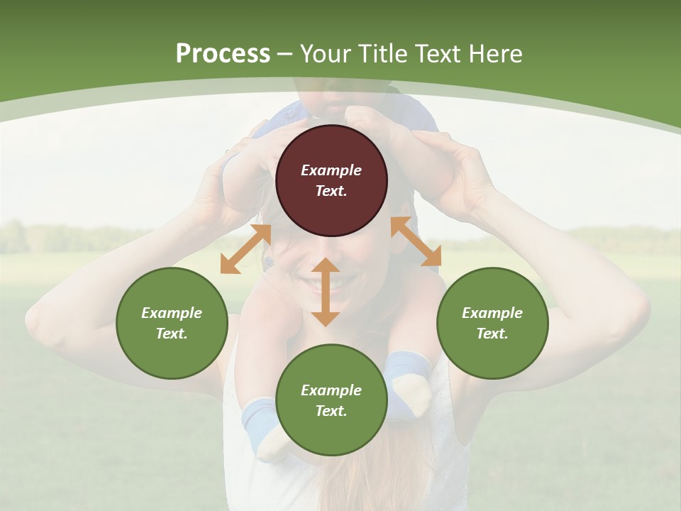 Smile Female Kid PowerPoint Template