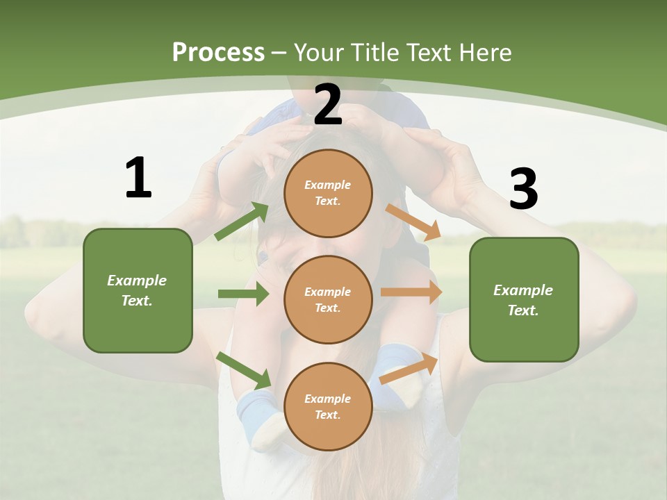 Smile Female Kid PowerPoint Template