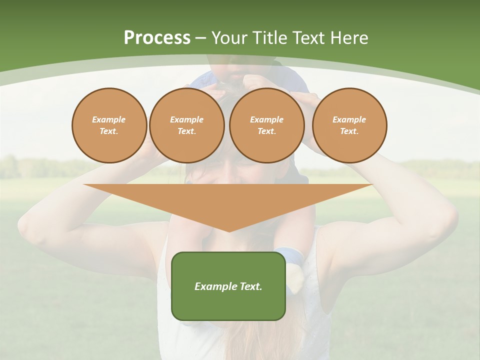 Smile Female Kid PowerPoint Template