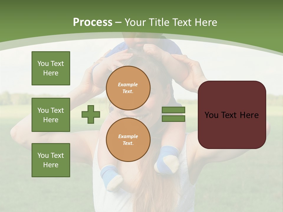 Smile Female Kid PowerPoint Template