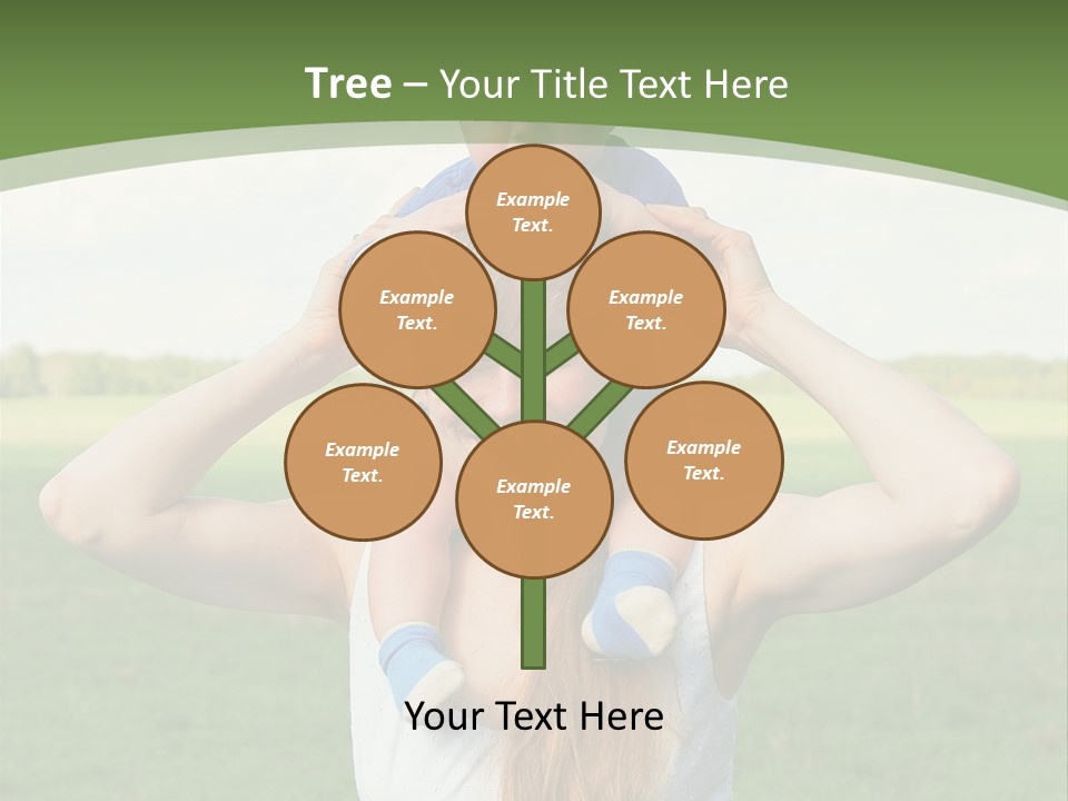 Smile Female Kid PowerPoint Template