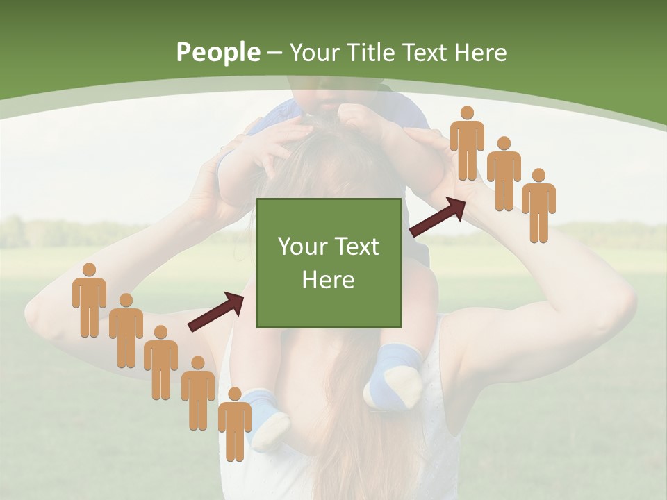 Smile Female Kid PowerPoint Template