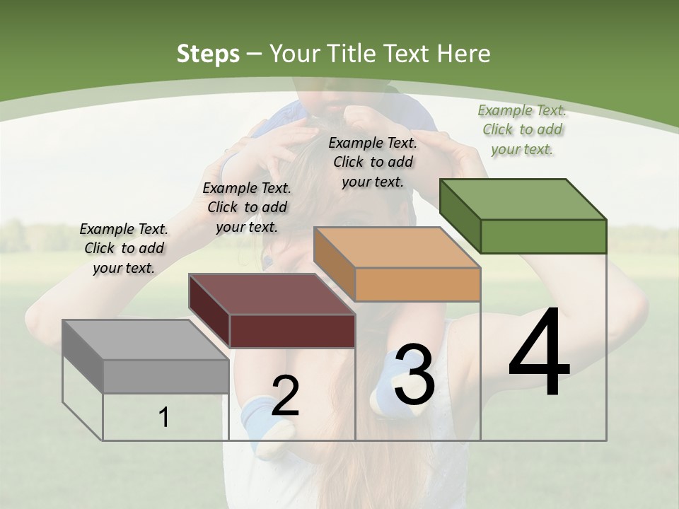 Smile Female Kid PowerPoint Template