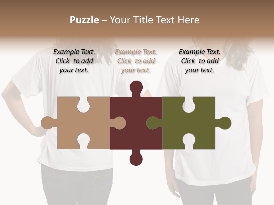 Attractive Teen Photograph PowerPoint Template