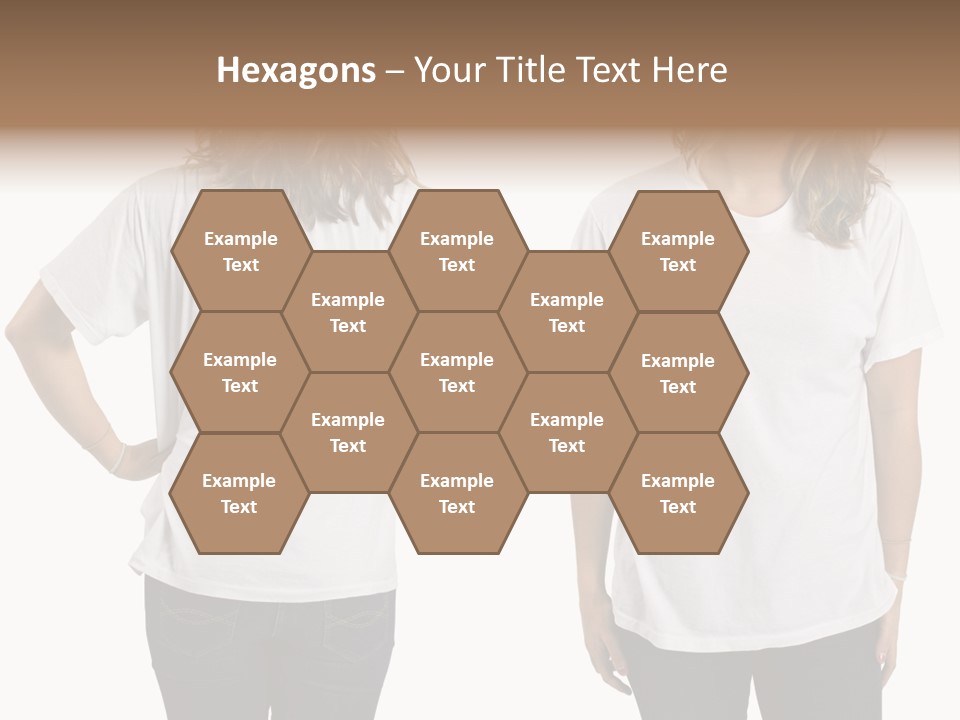 Attractive Teen Photograph PowerPoint Template