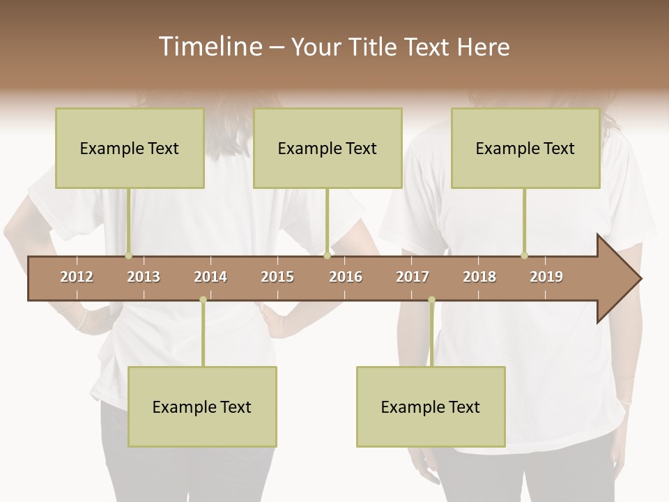 Attractive Teen Photograph PowerPoint Template