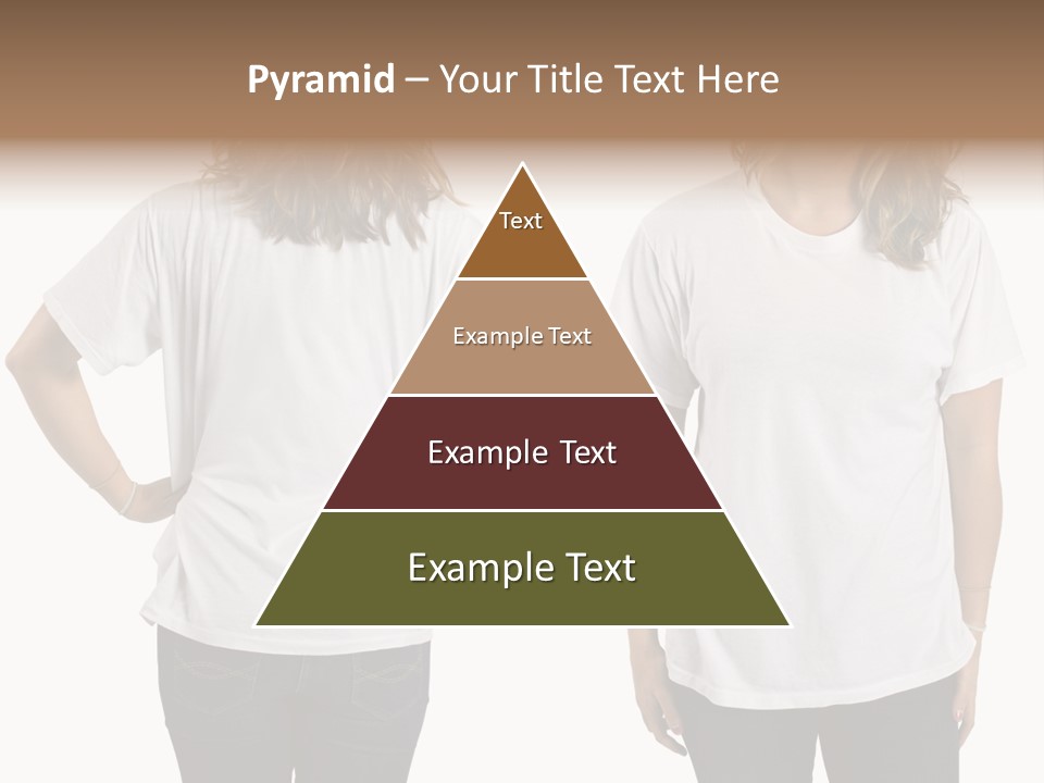 Attractive Teen Photograph PowerPoint Template