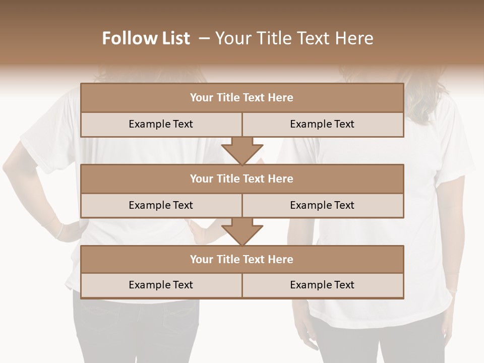 Attractive Teen Photograph PowerPoint Template