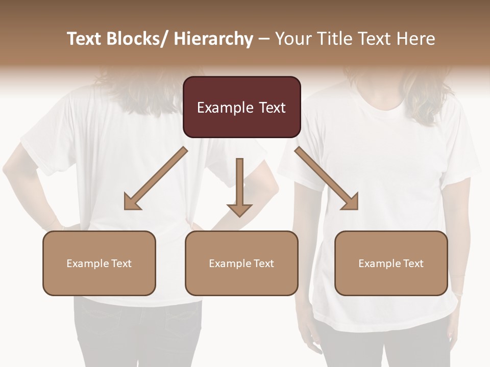 Attractive Teen Photograph PowerPoint Template