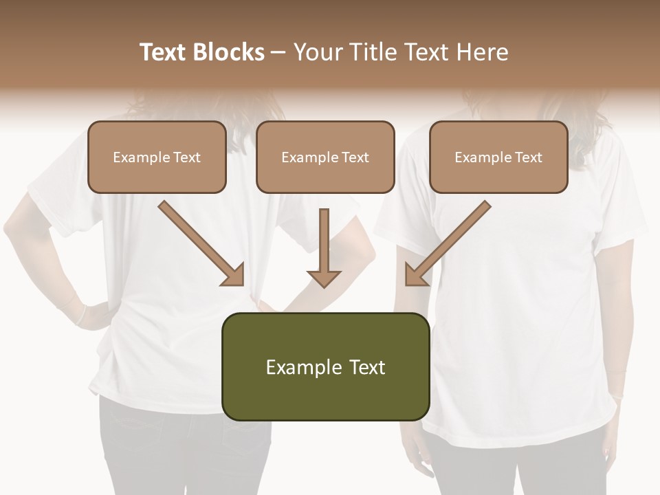 Attractive Teen Photograph PowerPoint Template