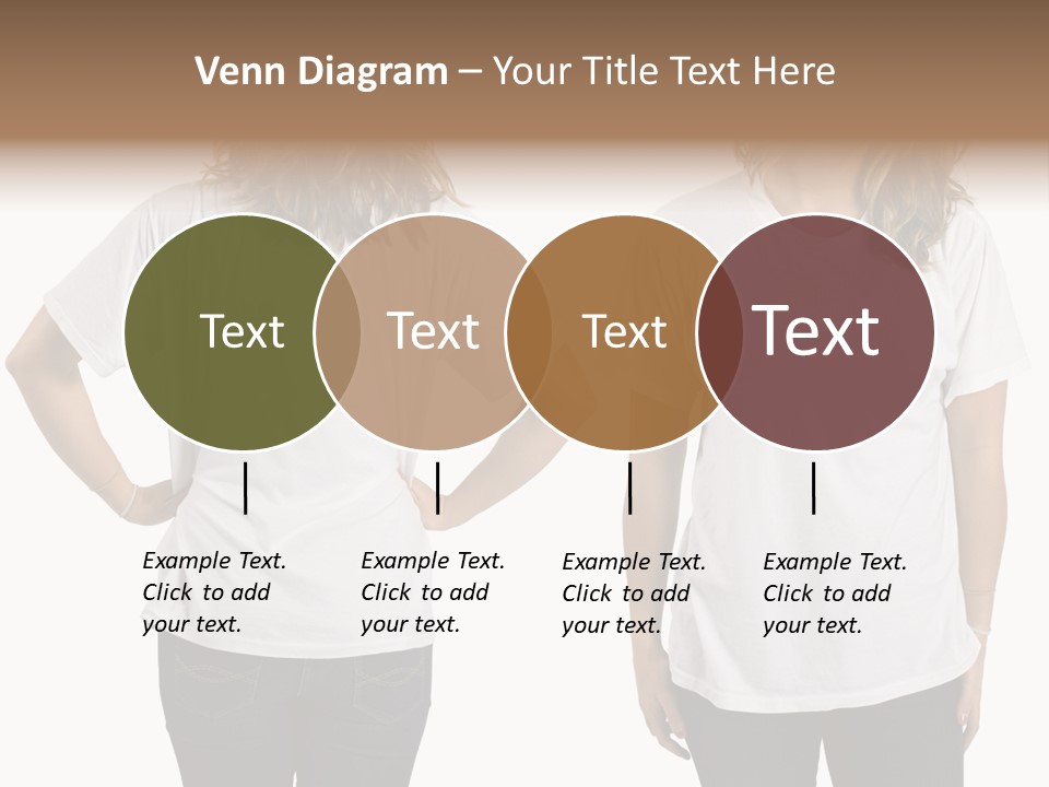 Attractive Teen Photograph PowerPoint Template