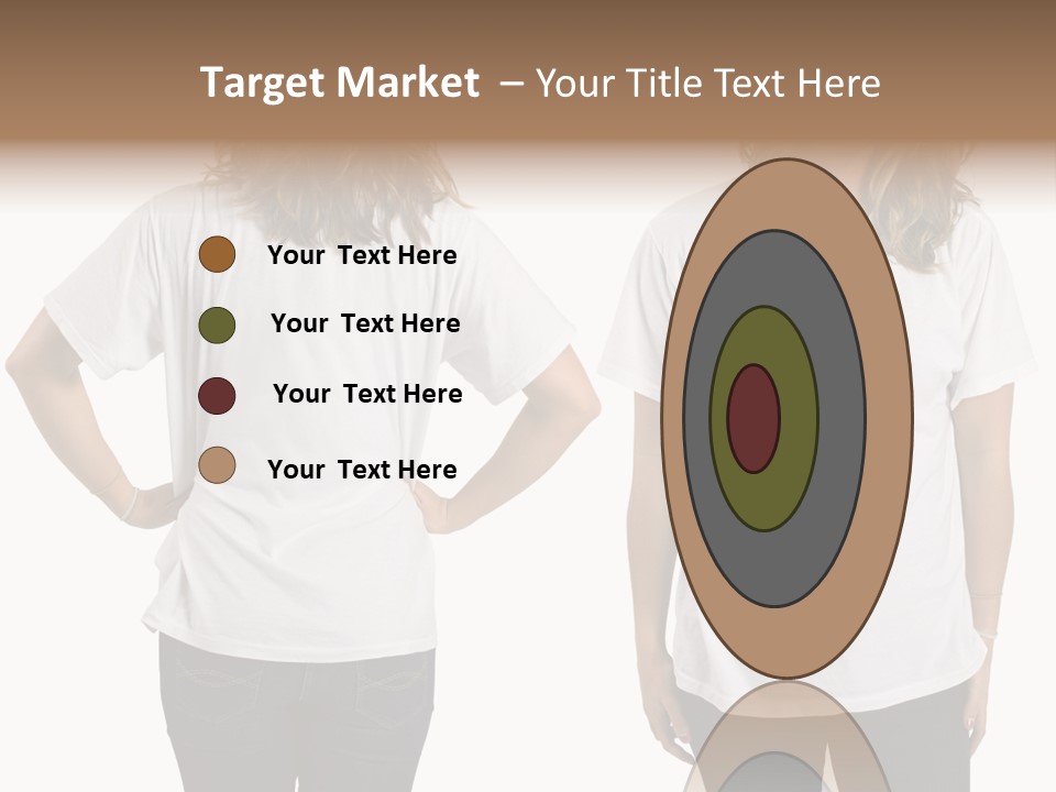 Attractive Teen Photograph PowerPoint Template