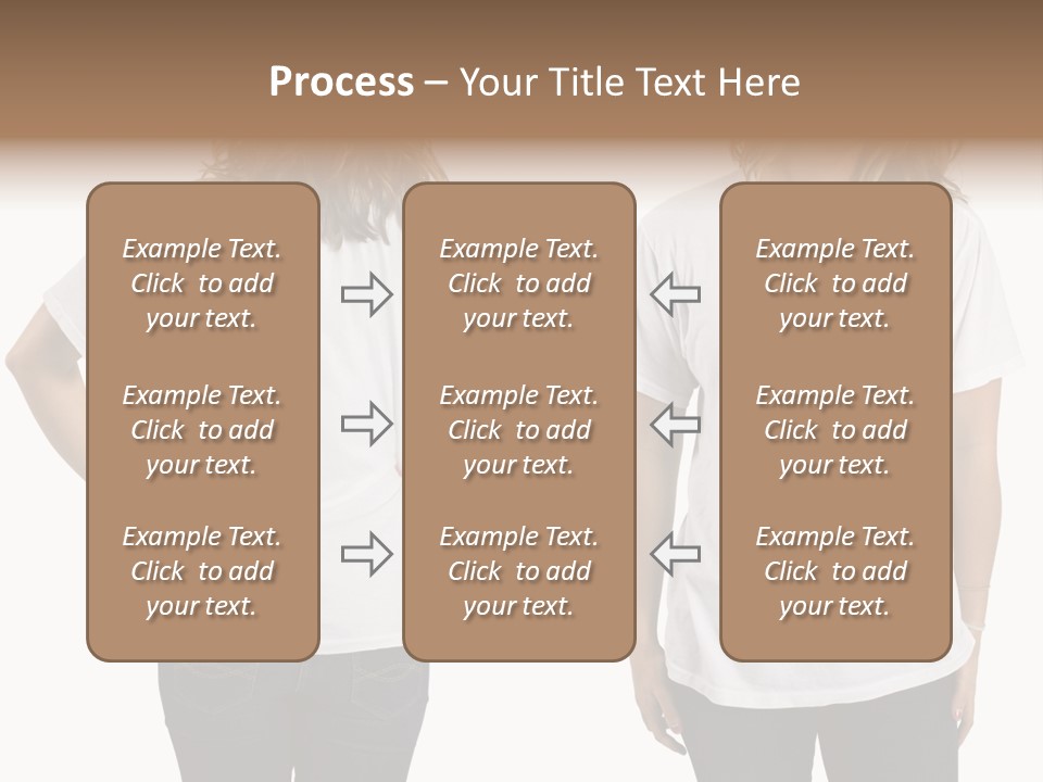 Attractive Teen Photograph PowerPoint Template