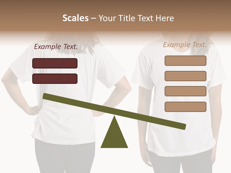 Attractive Teen Photograph PowerPoint Template
