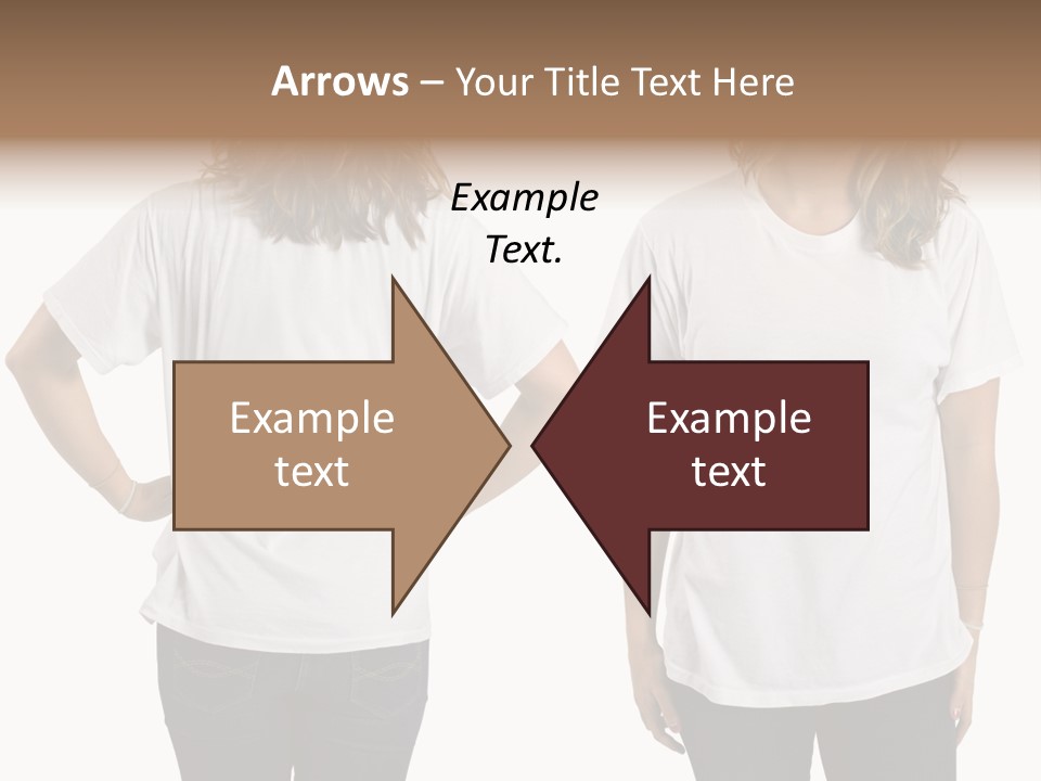 Attractive Teen Photograph PowerPoint Template