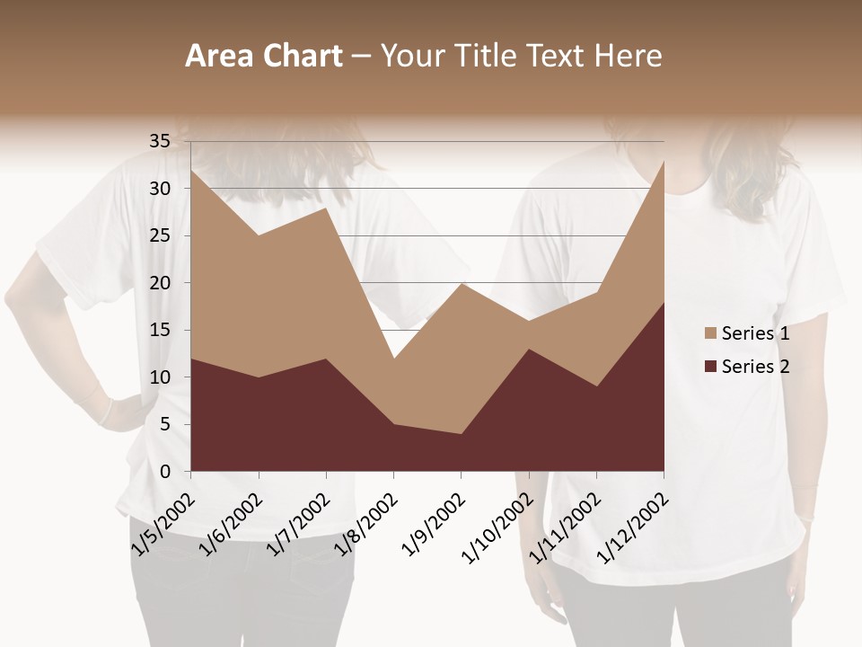 Attractive Teen Photograph PowerPoint Template
