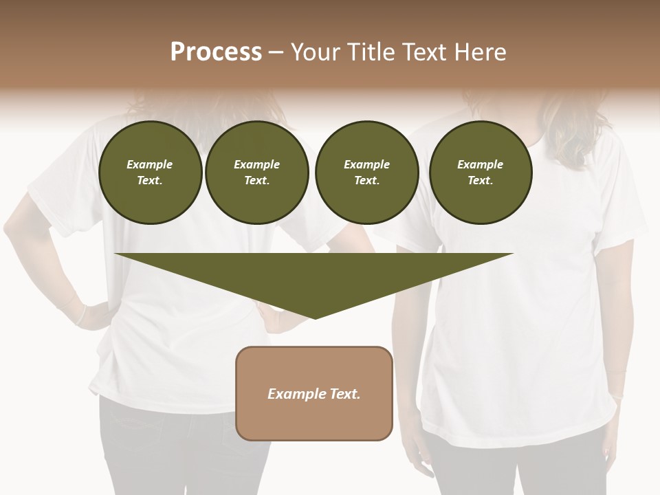 Attractive Teen Photograph PowerPoint Template