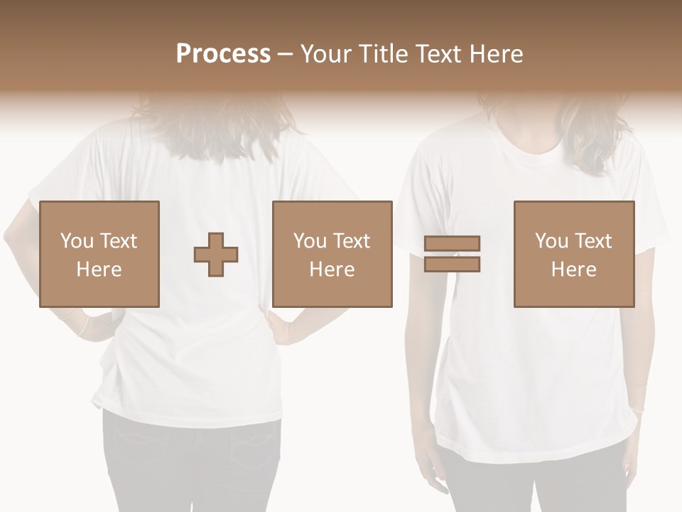 Attractive Teen Photograph PowerPoint Template