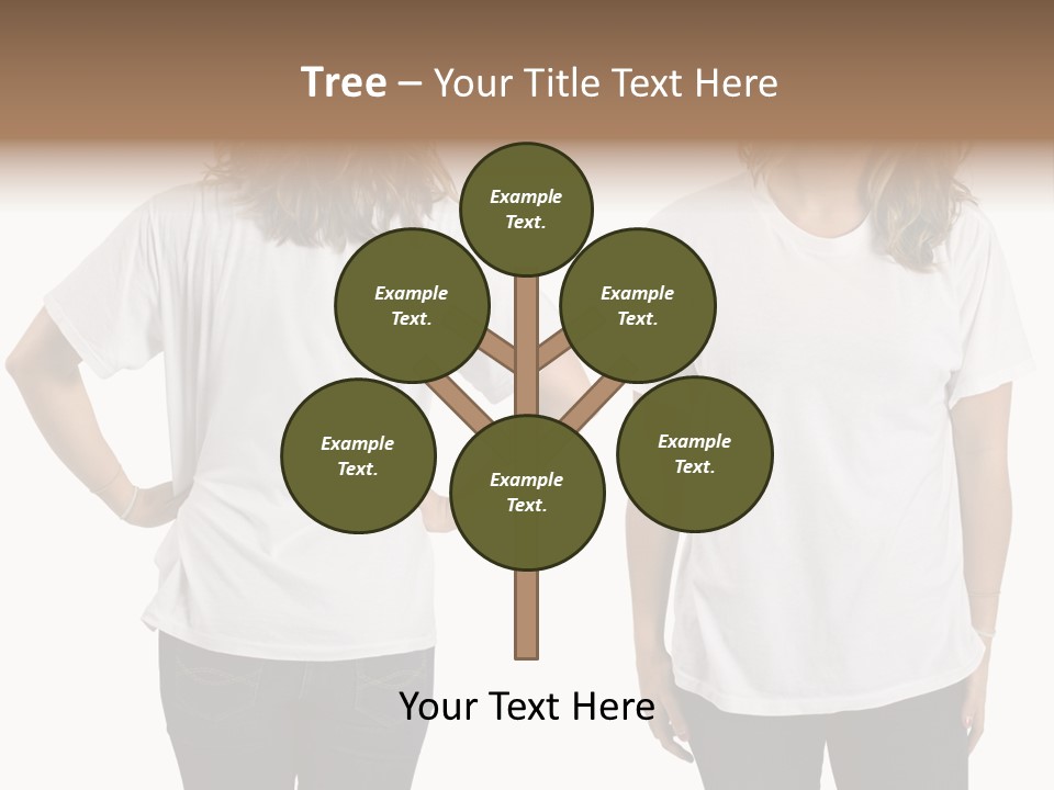 Attractive Teen Photograph PowerPoint Template
