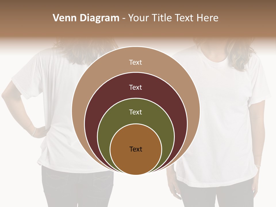 Attractive Teen Photograph PowerPoint Template