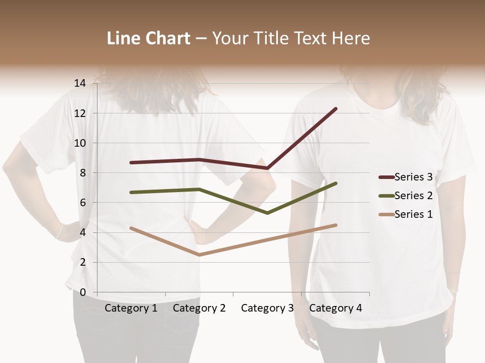 Attractive Teen Photograph PowerPoint Template