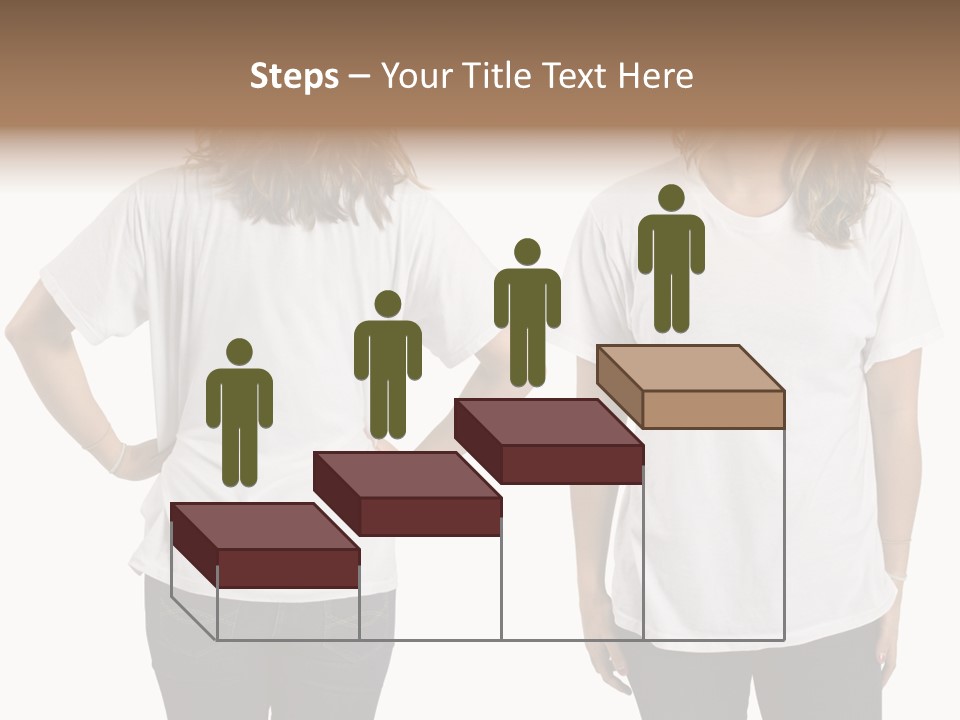Attractive Teen Photograph PowerPoint Template