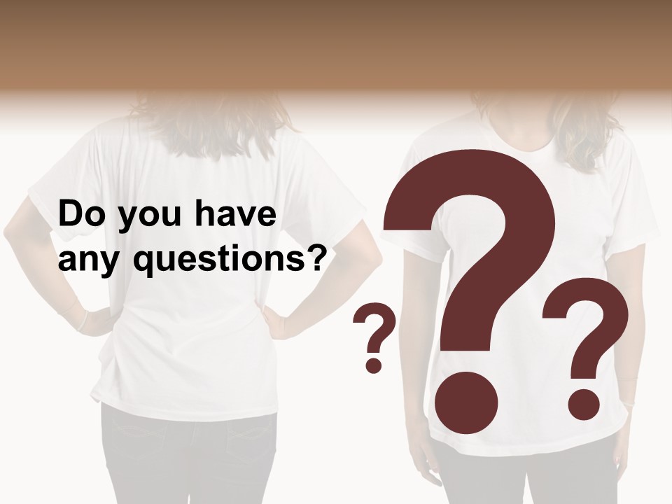 Attractive Teen Photograph PowerPoint Template