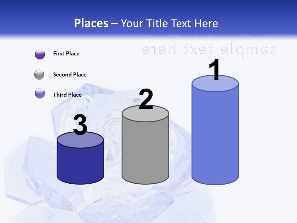Texture Glass Surprise PowerPoint Template