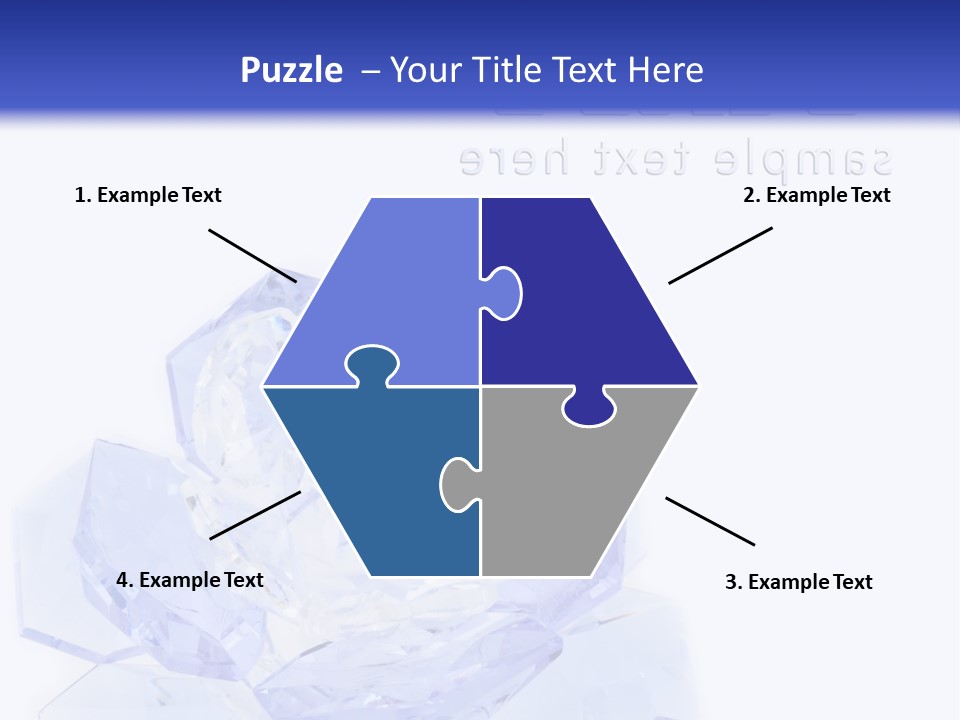 Texture Glass Surprise PowerPoint Template