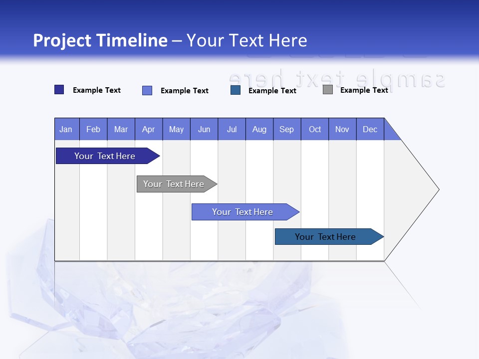 Texture Glass Surprise PowerPoint Template