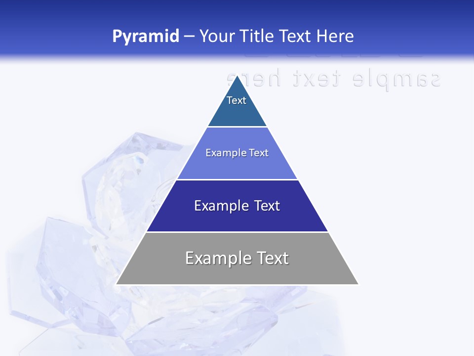 Texture Glass Surprise PowerPoint Template