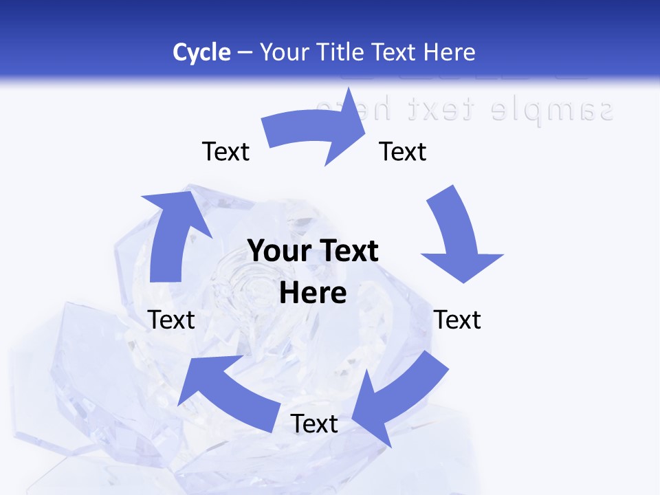 Texture Glass Surprise PowerPoint Template