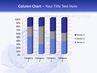 Texture Glass Surprise PowerPoint Template