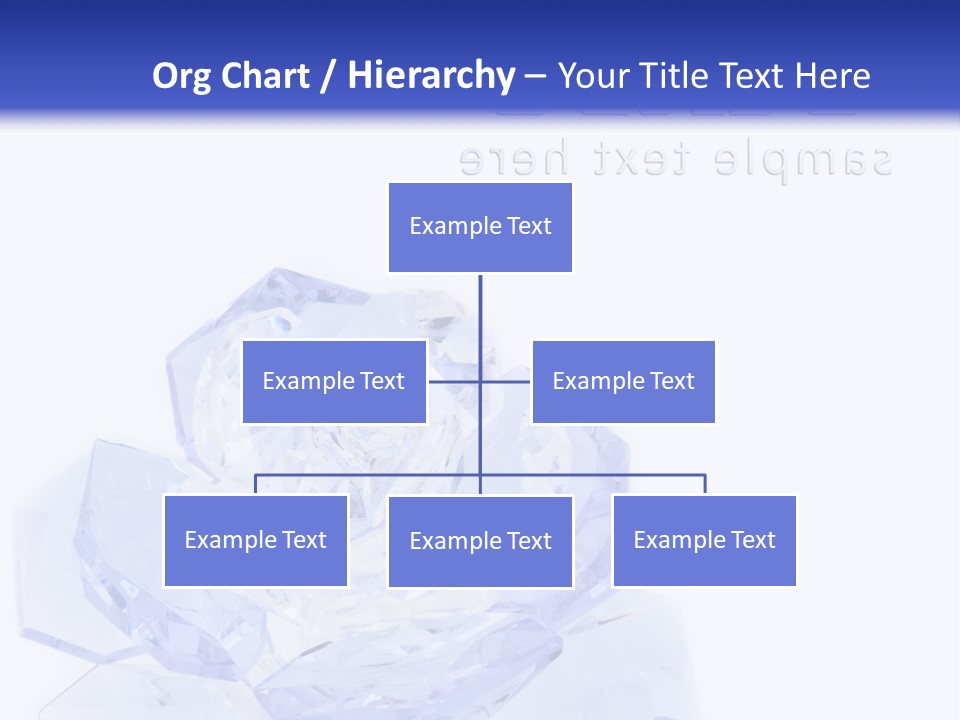 Texture Glass Surprise PowerPoint Template