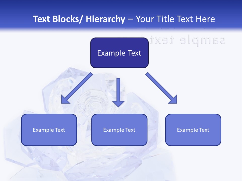 Texture Glass Surprise PowerPoint Template