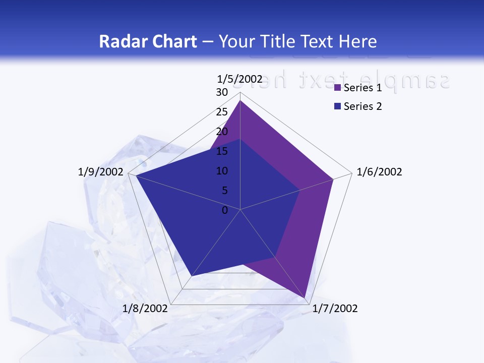 Texture Glass Surprise PowerPoint Template