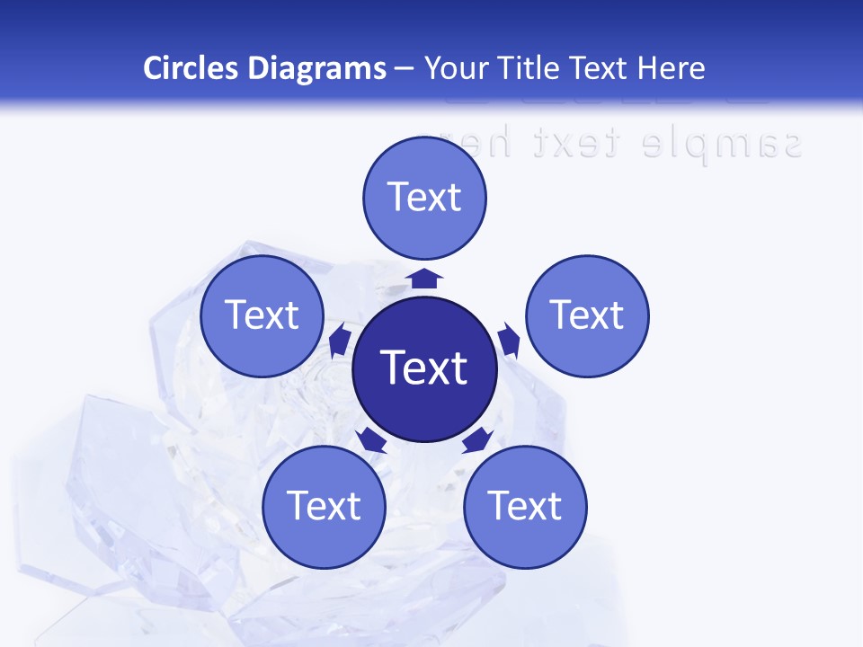 Texture Glass Surprise PowerPoint Template