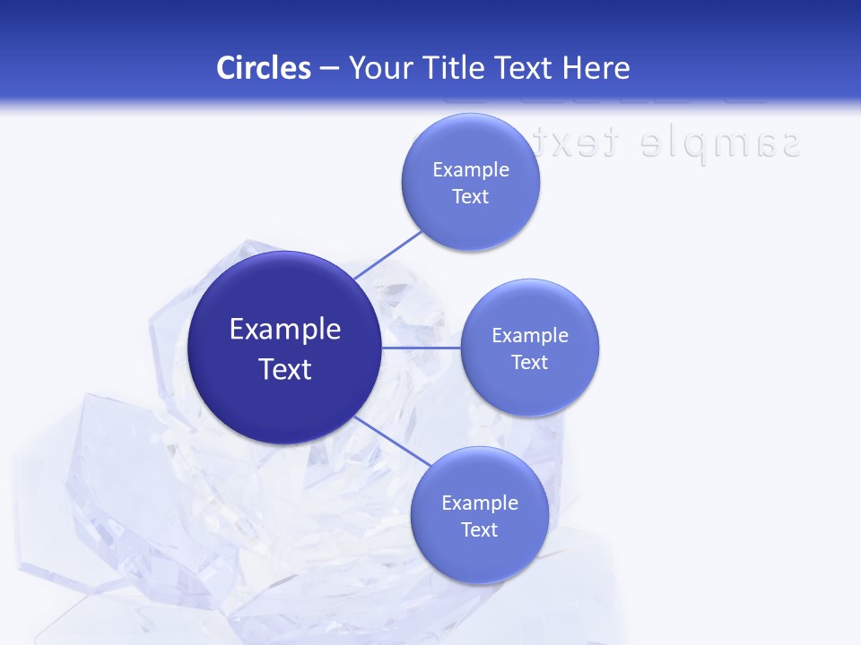 Texture Glass Surprise PowerPoint Template