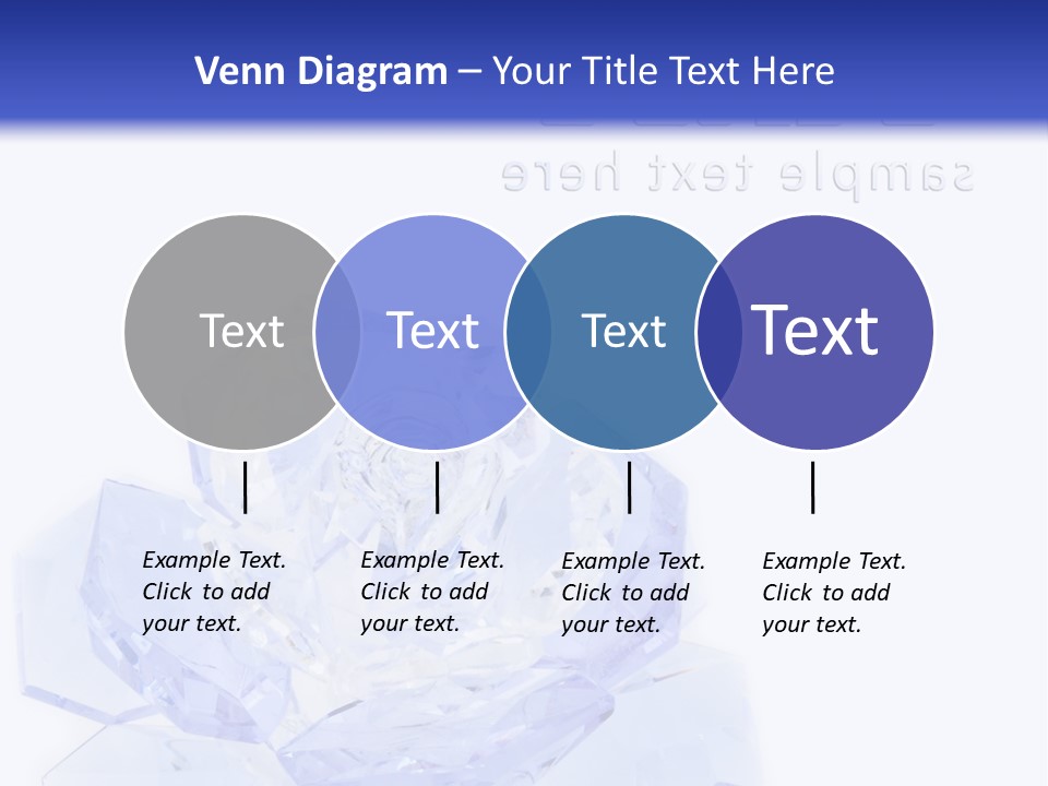 Texture Glass Surprise PowerPoint Template