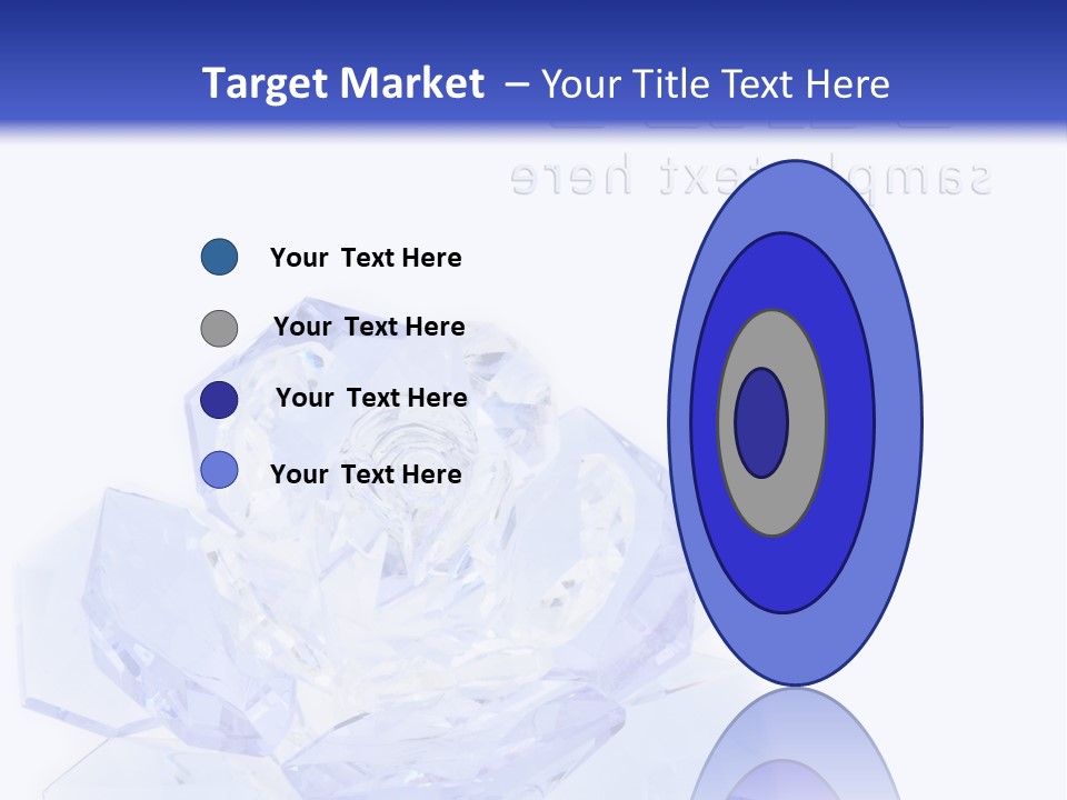 Texture Glass Surprise PowerPoint Template