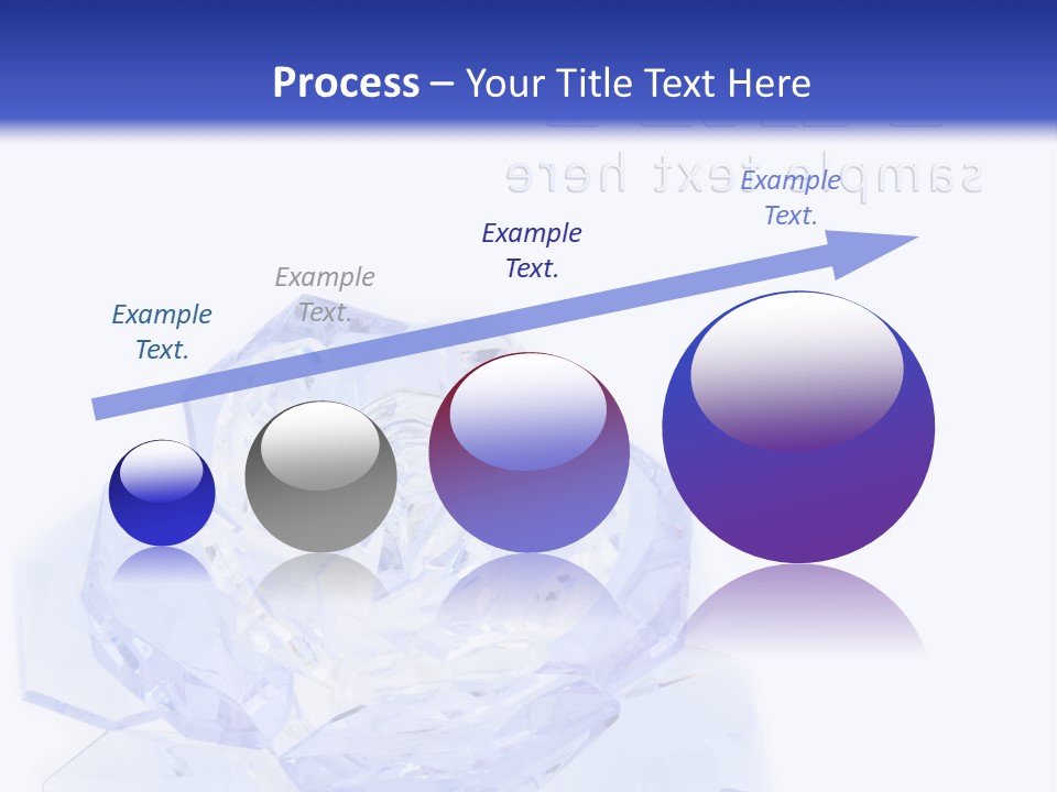 Texture Glass Surprise PowerPoint Template
