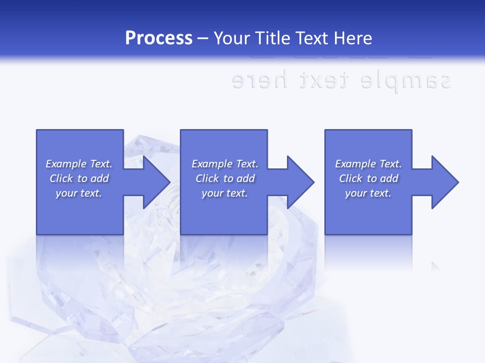 Texture Glass Surprise PowerPoint Template