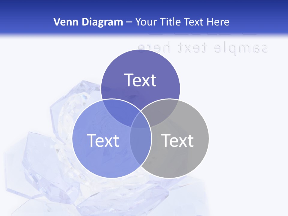 Texture Glass Surprise PowerPoint Template