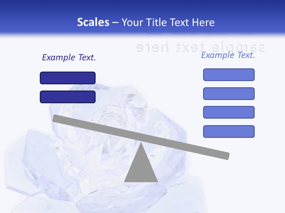 Texture Glass Surprise PowerPoint Template